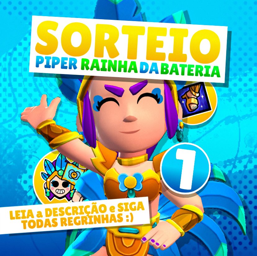🎁SORTEIO - PIPER RAINHA DA BATERIA🎁

Regrinhas para participar:

• Seguir <a href="/ApollooBS/">Apollo</a> 
• Curtir + RT 
• Marcar um amigo por comentário

Resultado sai: 12/02🗓️
Boa sorte à todos✨