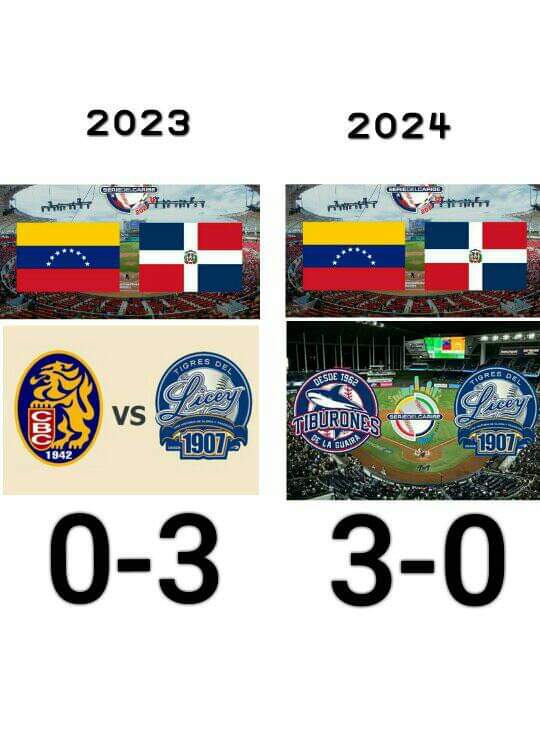 caraquistas's tweet photo. Nos sacamos la espinita.. Gracias @tiburones_net 
#SerieDelCaribe2024 https://t.co/tNT560EaT5