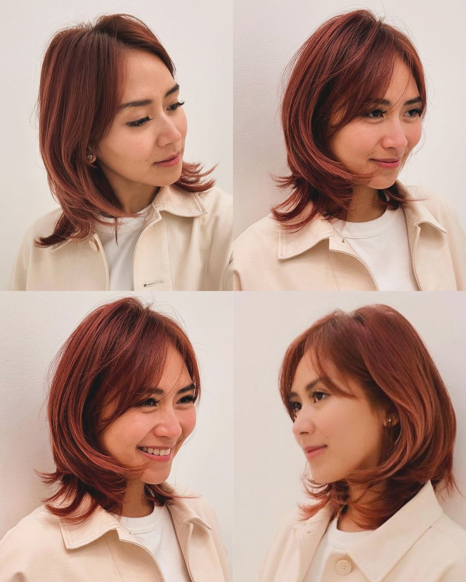 justsgthingz's tweet photo. sarah’s new hair color https://t.co/76mOgWHVrd