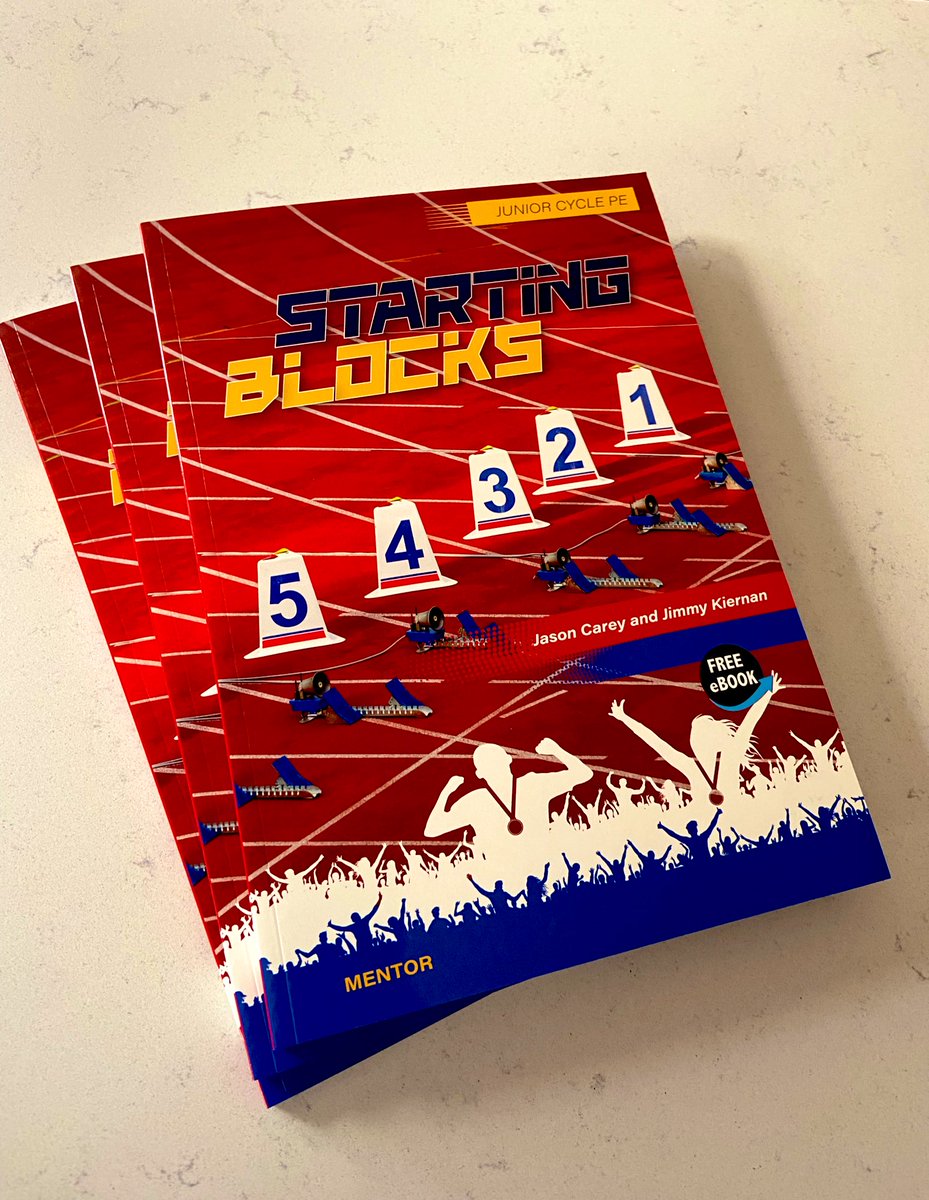 Nice way to start the mid term with a delivery from Mentor Books! 📚 Delighted with how Starting Blocks looks. Coming to schools this February @jjjcarey #JCPE