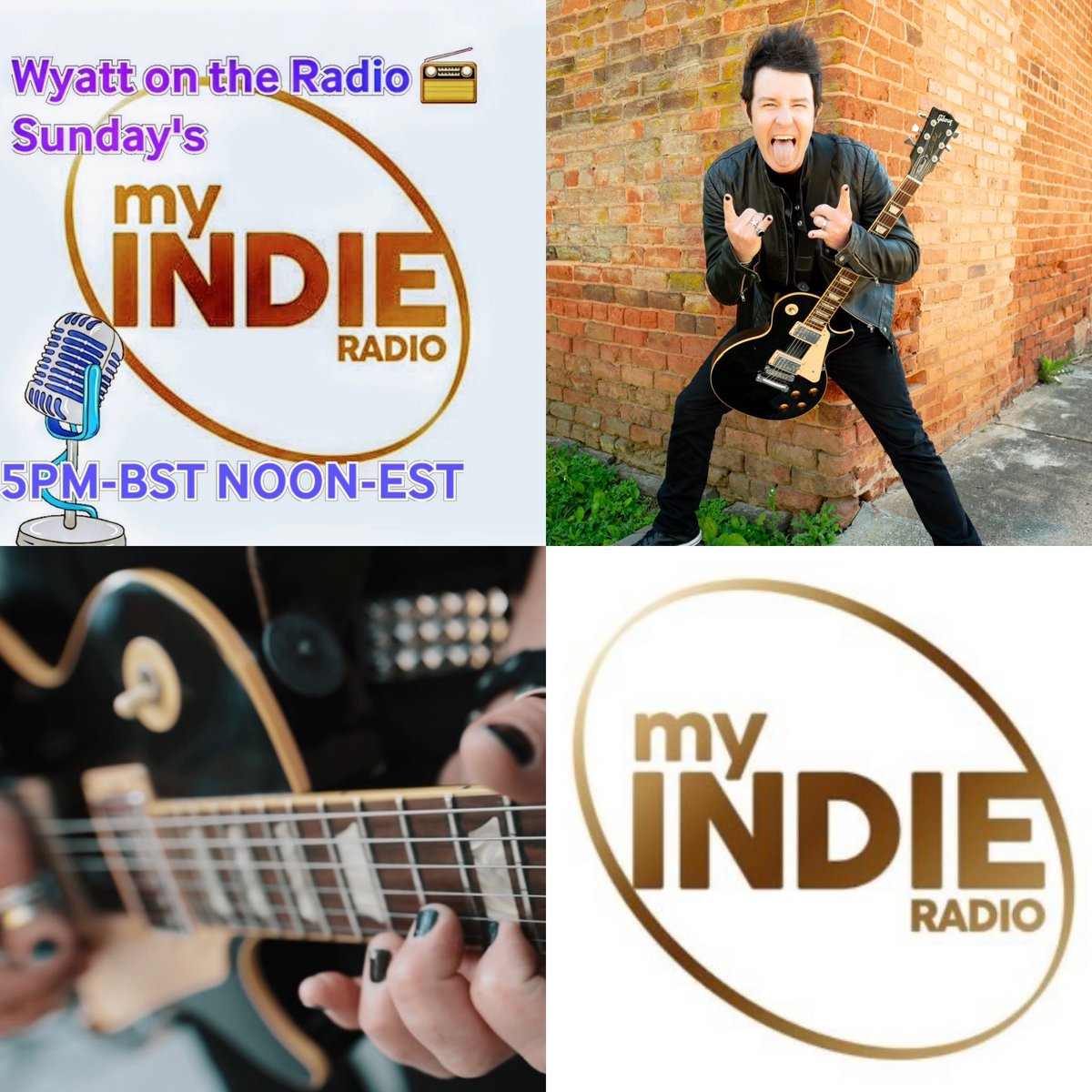 Tune in Sunday 02.11.24 at 6pm CET 5pm BST 12pm EST for #WyattOnTheRadio on My Indie Radio. Thank you @wyattpauley & @my_indie_radio for your support!! Xx 🤘🏻⭐️🖤🔥

Radio link: myindieradio.eu

Web link: kickedoutofthesky.com

Follow: @kickedoutofthe 
📸: @letgomedia