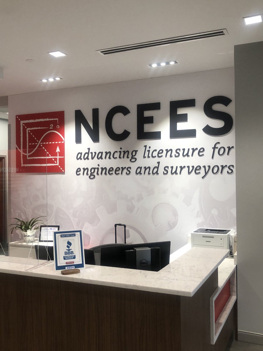 SGWEngineers's tweet photo. Reviewing the status of professional engineering examinations at NCEES Headquarters #NCEES #ProfessionalEngineers https://t.co/QFV5lt7KhM
