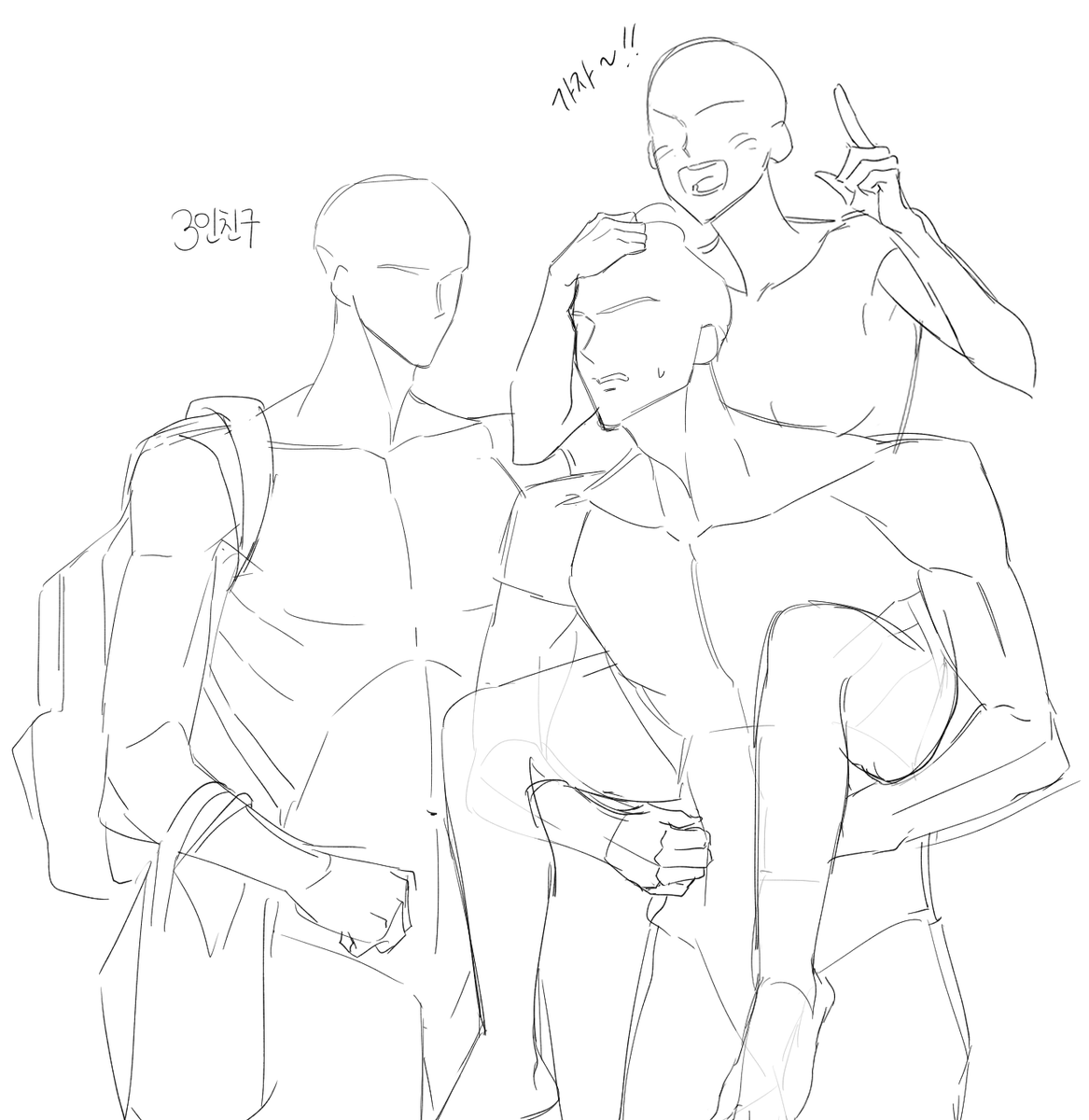 #트레틀 #이메레스
리퀘박스에 재밌는 상황 두가지를 신청해주셔서 간단하게 그려 배포해봅니다~! 편하게 사용해주세요 ^_^