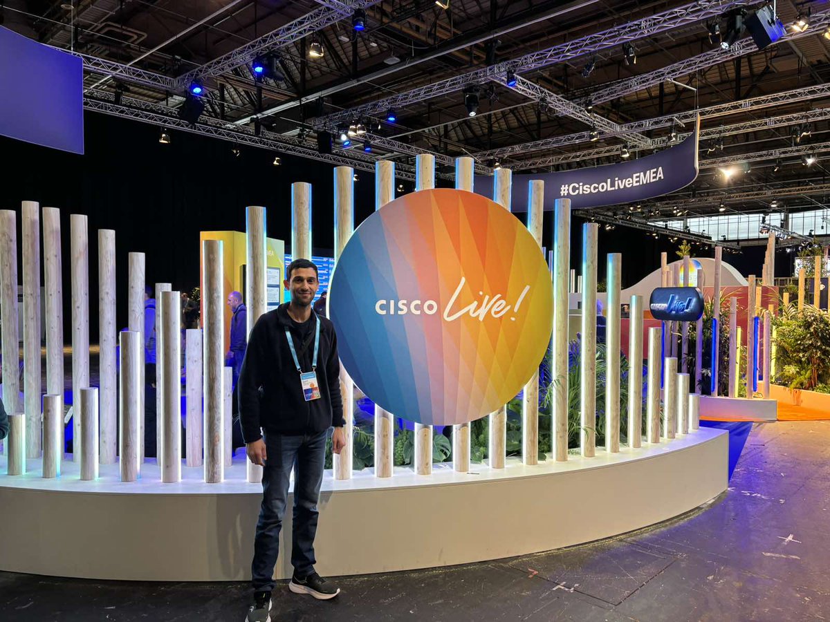 Cisco live week is finished. 
Hope everyone enjoyed the event.
What an experience!!
👍👍👍
<a href="/CiscoLiveEMEA/">Cisco Live EMEA</a>
<a href="/CiscoLive/">CiscoLive</a>