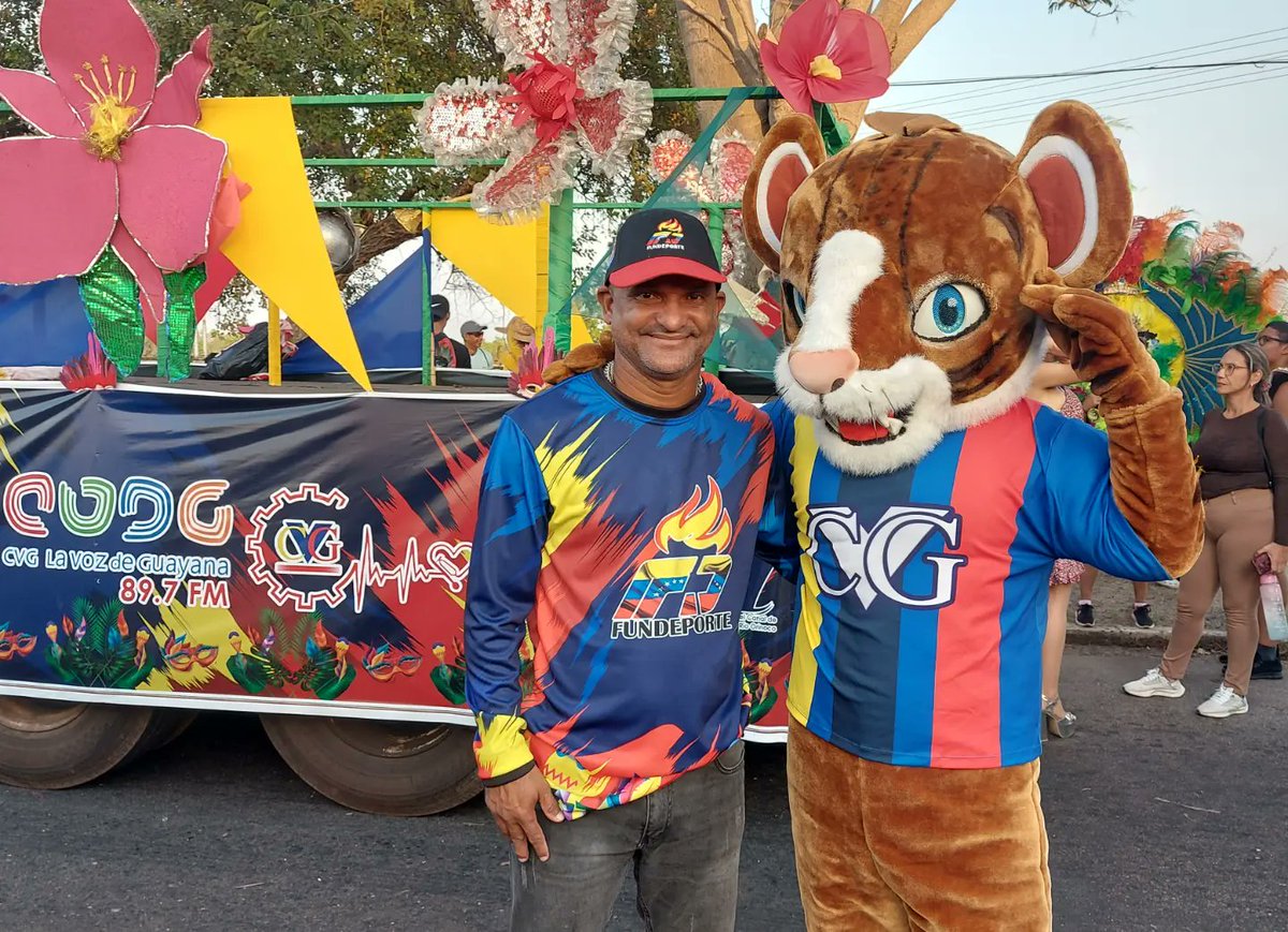 CVGFundeporte's tweet photo. #Enfotos📸|| Este viernes 09 de febrero, cientos de Bolivarenses fueron testigos de los Carnavales Turísticos 2024 ¡Bolívar Tierra Ancestral! https://t.co/0UUh5QNCGe