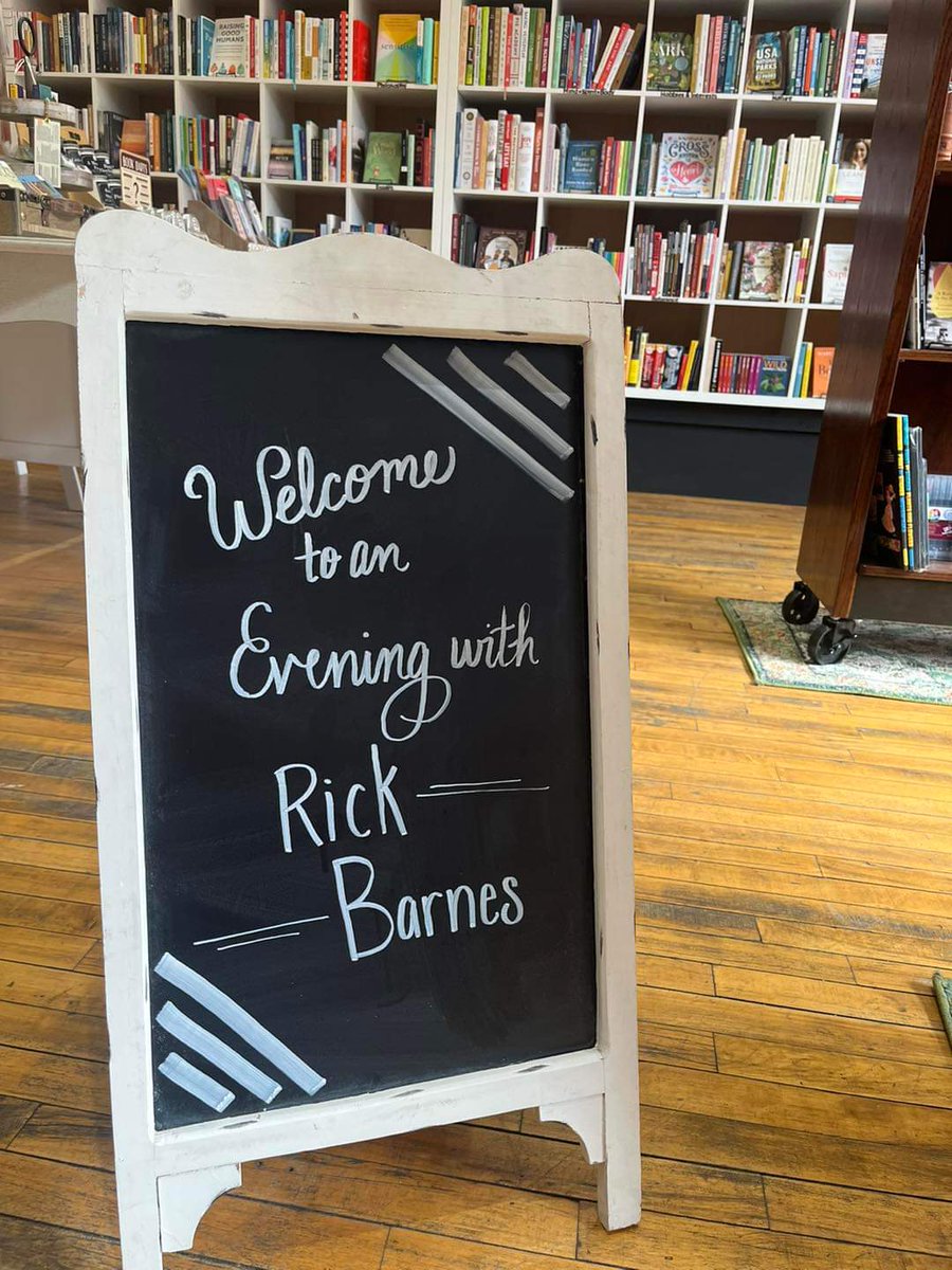 wheatberrybooks's tweet photo. We will be closing at 5:30 this evening for a closed-door event with author Rick Barnes. So come see us while the door is open! https://t.co/ajtpd08VS4