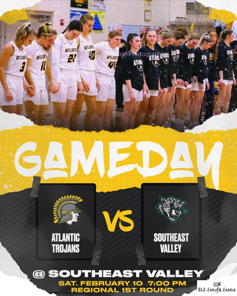 New season starts today with our 1st round regional game @ Southeast Valley!

The game will be on KS95.7 and KJAN for audio only. There will NOT be a livestream of the game.

Ticket link: gobound.com/ia/schools/sou…