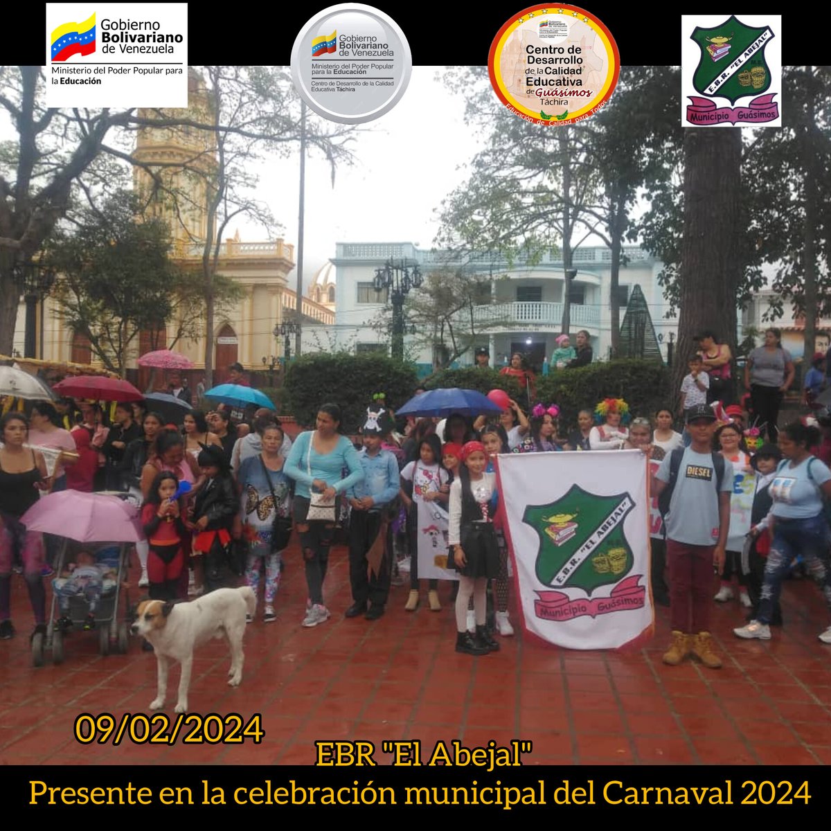09/02/2024 <a href="/EBAbejal/">EB EL ABEJAL</a> en el Desfile de CARNAVAL del Municipio <a href="/GuasimosCra/">Guásimos CRA</a> Estado <a href="/CDCETachira/">CDCE Táchira</a> <a href="/Berzabethg1/">Berzabethgandicaoficial</a> @MPPEDUCACION