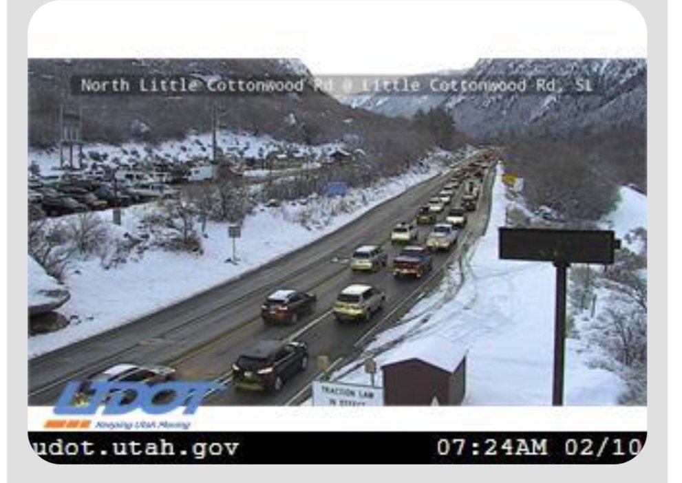 Little doubt that there will be congestion and delays heading down the canyon this afternoon.  Consider an early departure and have a full tank.