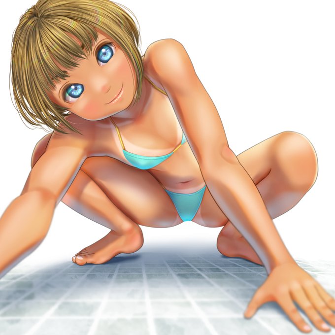 はずかしながらあっぷしました。Pixivにトリミング前の物も置いています!Fnbox、Fantiaに高解像度版と差分版を置いてます。I also have the untrimmed version on Pixiv! High-resolution and differential versions are available on Fnbox and Fantia. 