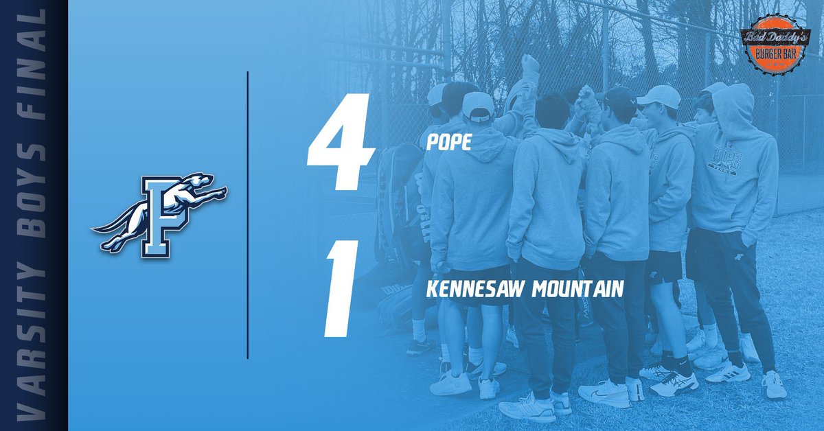‼️Hounds Win‼️ 

Varsity Boys beat Kennesaw Mountain yesterday to stay undefeated this season!! Way to go Hounds!!

#PopePride