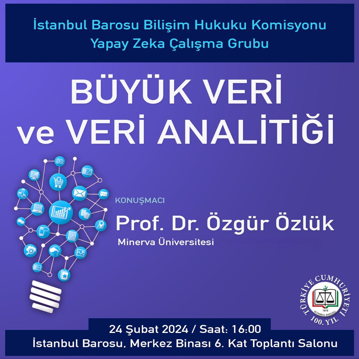 İstanbul Barosu Bilişim Hukuku Komisyonu (@ibbhk) on Twitter photo 