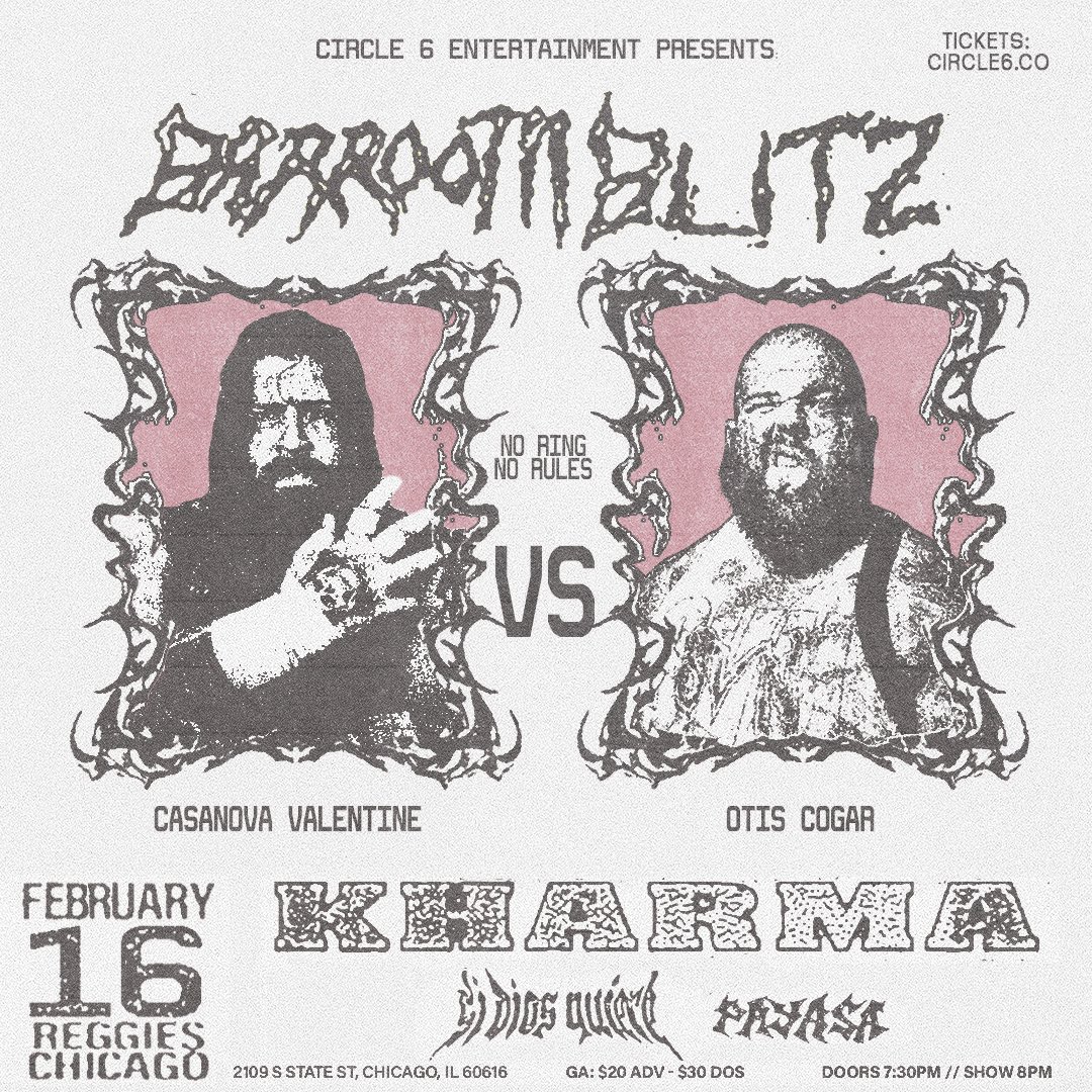 <a href="/Juicifuge/">Justin(Juice)Wallace</a> I’ll be in Chicago Friday! Come out man