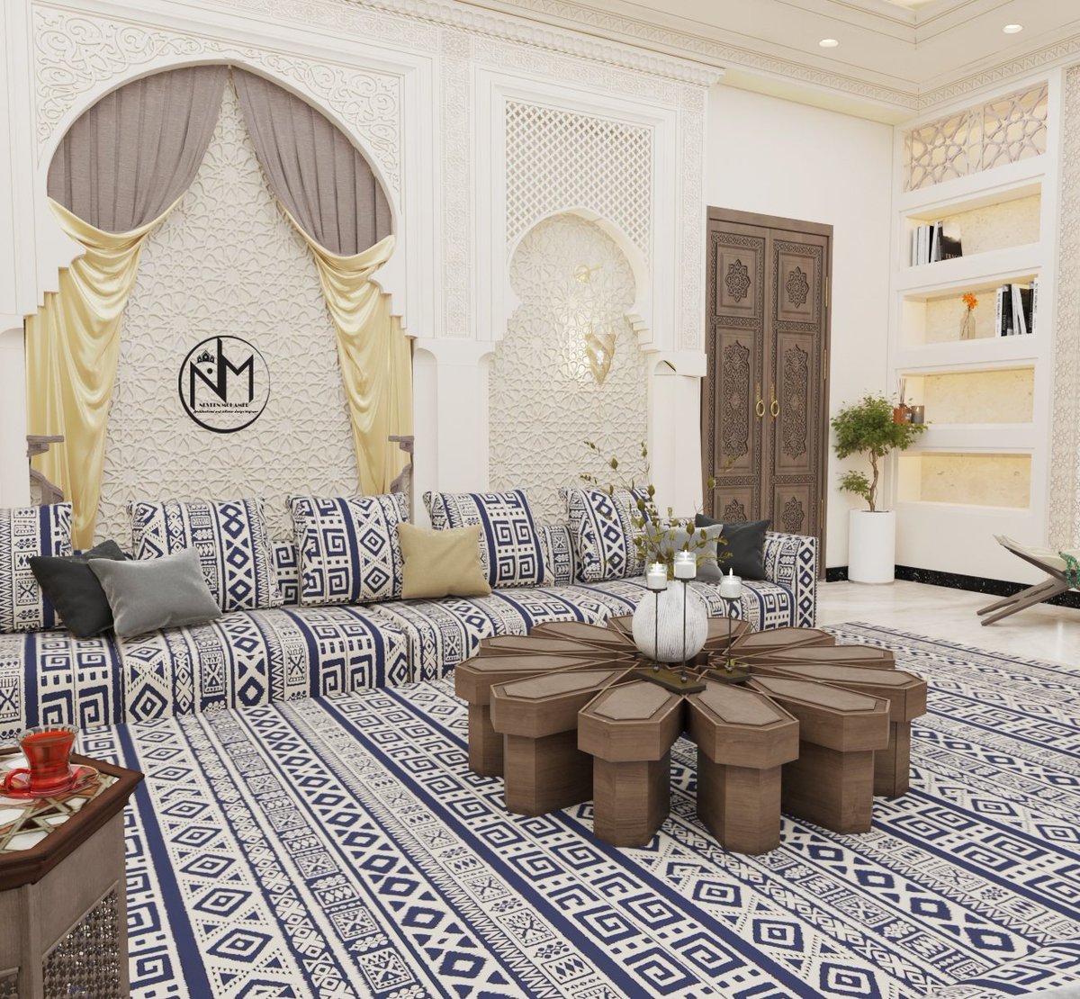 تصميم داخلي لمشب بمدينه عرعر 💙🌺
لمتابعه المزيد من أعمالي behance.net/neveenmoha9ca8…

للتواصل wa.me/+0201551450727

#السعوديبقي  #قطر #الامارت #البحرين #عمان #مصر #القصيم #الدمام #جده #الرياض #عرعر  #بريده  #ديكورات #تصميم #ديكور_داخلي