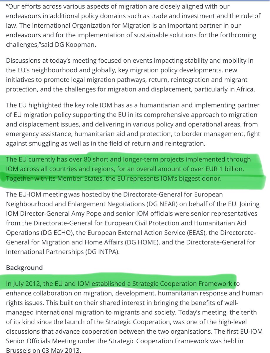 KimWexlerMAJD's tweet photo. @RadioGenoa The UN International Office for Migration, of course. 😲#DefundUN #DefundIOM #DefundUNHCR #DefundUNRWA https://t.co/xjVNkyWxbo