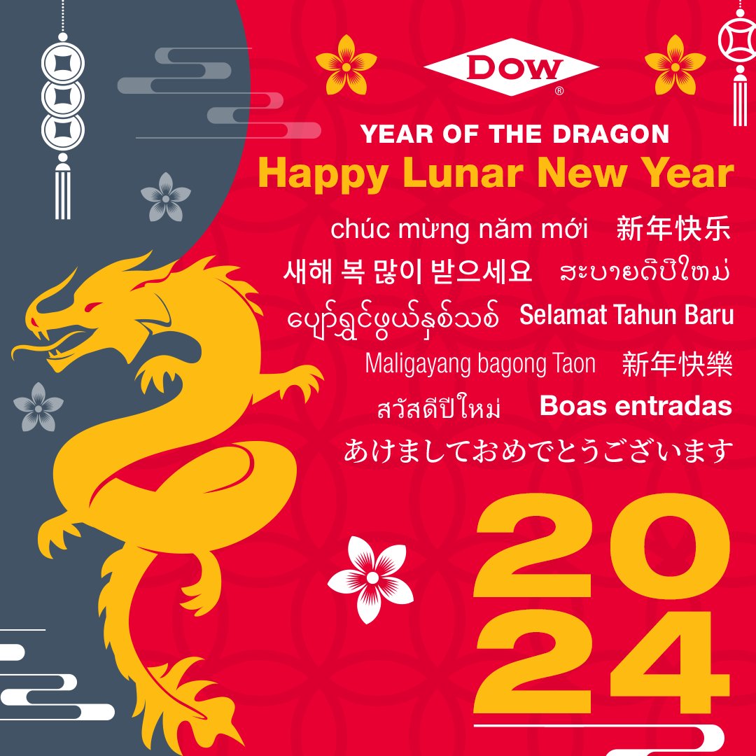 To all who are celebrating, Happy Lunar New Year. May the Year of the Dragon bring you peace, happiness and luck.