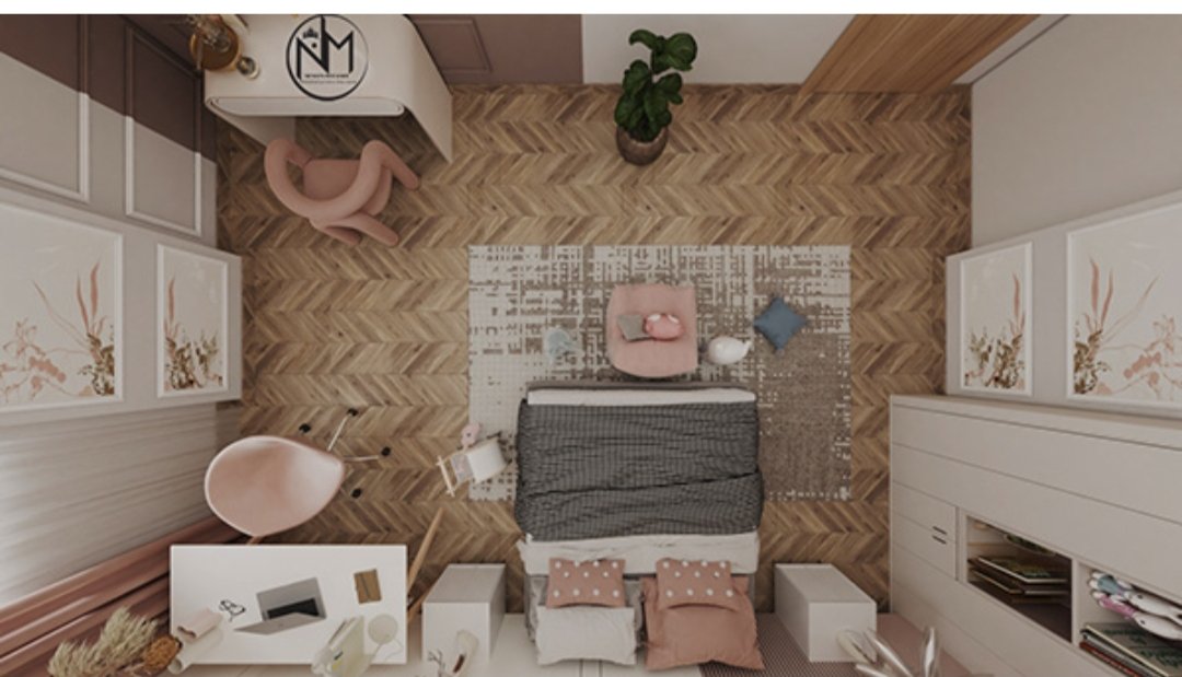 تصميم بسيط لغرفة نوم بنت ❤
للمزيد من أعمالي 
behance.net/neveenmoha9ca8…
للتواصل: wa.me/+0201551450727
#السعوديه #مصر #عمان #البحرين 
#تصميم #ديكور #داخلي #خارجي #3D #واجهات