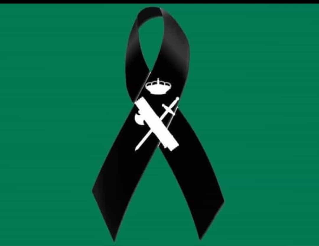 Nuestro más sentido pésame a los familiares y compañeros de los agentes fallecidos y a todo el cuerpo de la Guardia Civil, DEP
