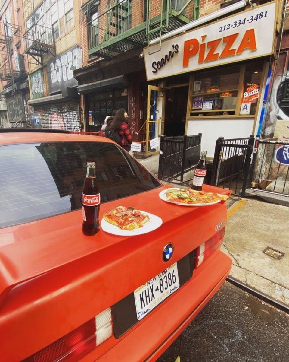 Cardzoauto's tweet photo. It's World Pizza Day ๐ ๐ฅค
VIA @tommypatina
The 1988 BMW M3.
#CARDZOAUTO #SATURDAY
#BMWClassic #THEM3 #BMW https://t.co/GJYFoMUqRZ