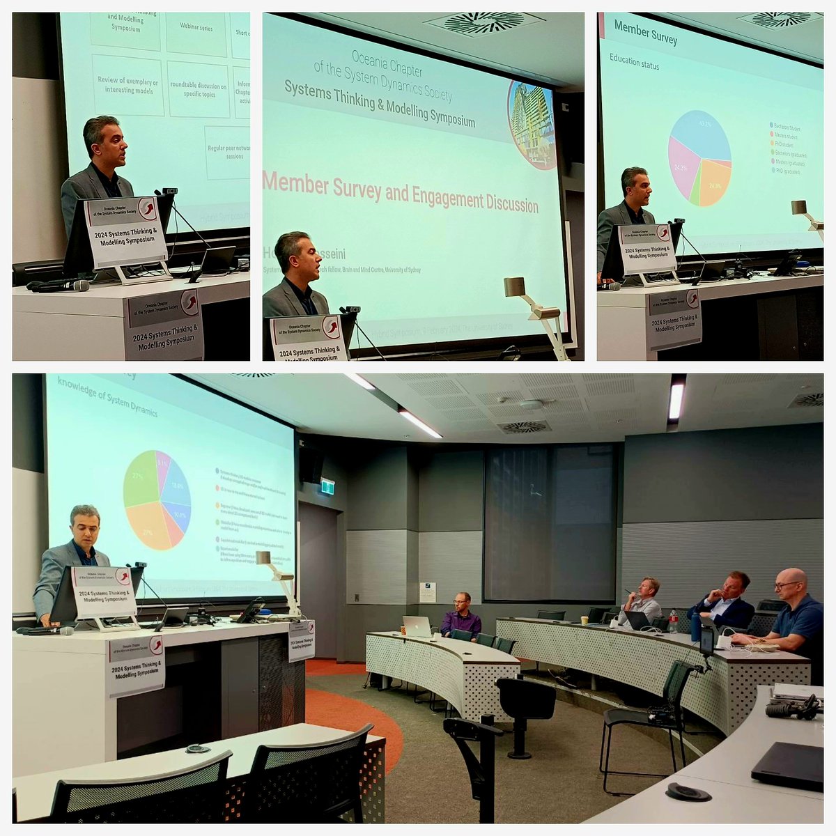 Oceania chapter of the System Dynamics Society hosted the 2024 #SystemsThinking & #Modelling #Symposium. Enjoyed insightful presentations & discussions with fellow System Dynamists. Discussed initiatives to promote #SystemDynamics in the region.
@systemdynamics_