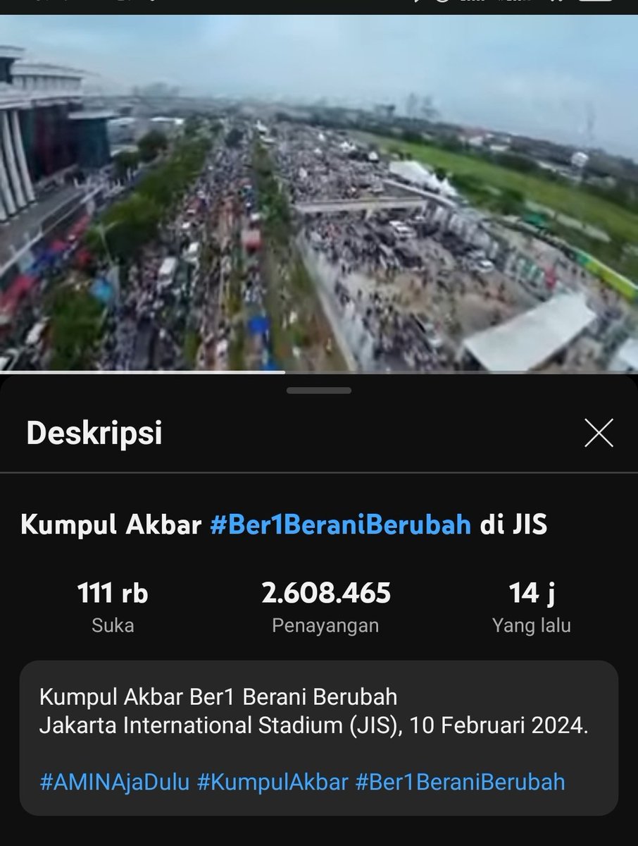 Wajidan_Channel's tweet photo. @abu_waras Bahkan live streamingnya pun paling tinggi rating penontonnya.. https://t.co/TYeHKcZPac