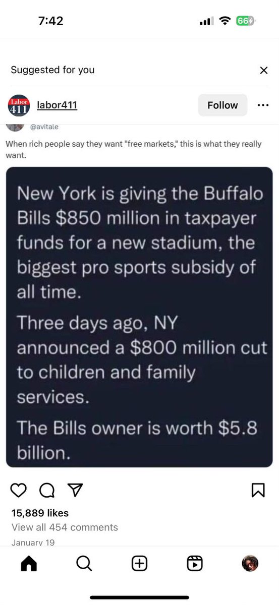 Sports as corporate welfare Trojan Horse. Sports as weapon of class rule. No amount of *our money* is enough for the NFL. #SuperBowl2024