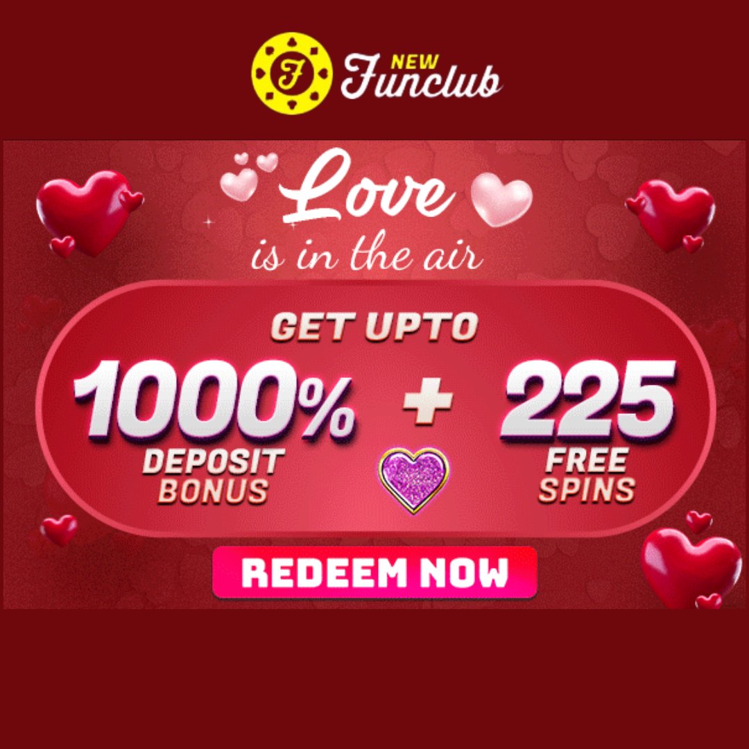 newfunclub's tweet photo. Exciting news: we're celebrating love in the air with a big event just for you!  Hurry and grab our exclusive boost of up to 1000% Deposit Bonus + 225 FREESPINS exclusively for Samba Jackpots.  Don't miss out on this amazing offer! Sign up now: https://t.co/0Iwazxjgei

#casino https://t.co/cjsJvo0KJV