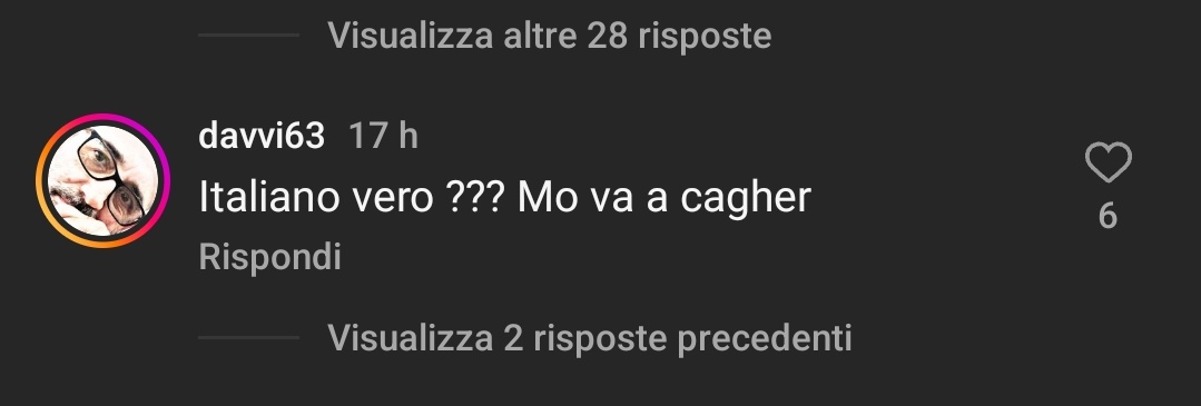 La canzone cantata da Ghali è necessaria a questa Italia razzista e ignorante.

Questi alcuni dei commenti che trovate sotto il post IG dell'account ufficiale @/sanremorai sul medley "Italiano vero"
#Sanremo24