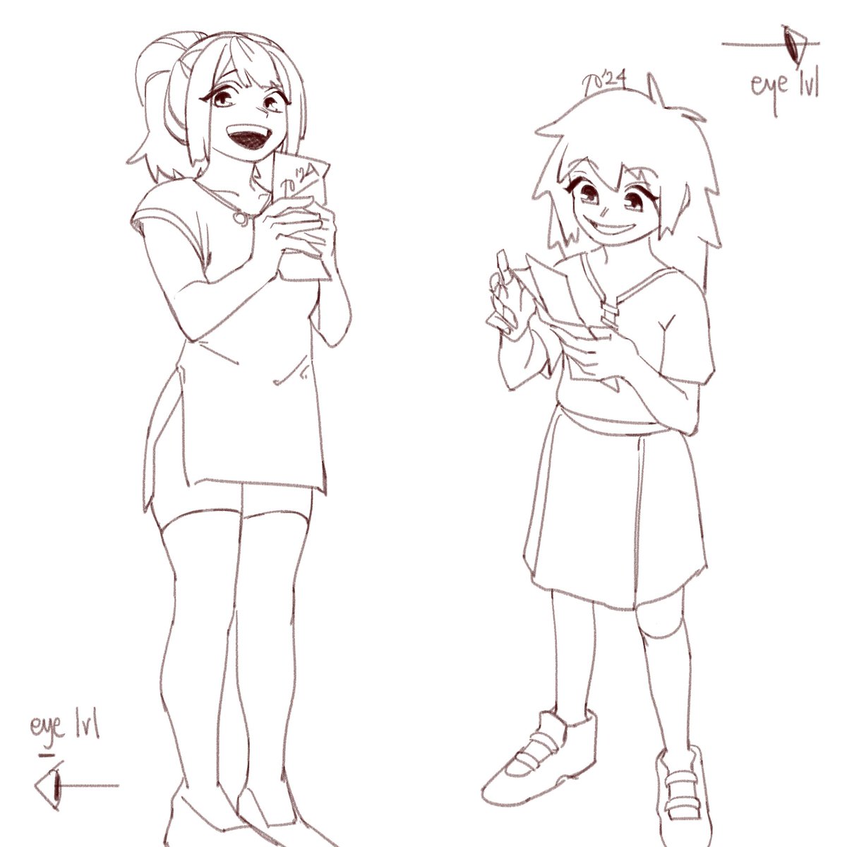 Inoscribbles's tweet photo. Daily log in 8 - Happy Lunar New Year!
#sketches https://t.co/Knu33dVqI3
