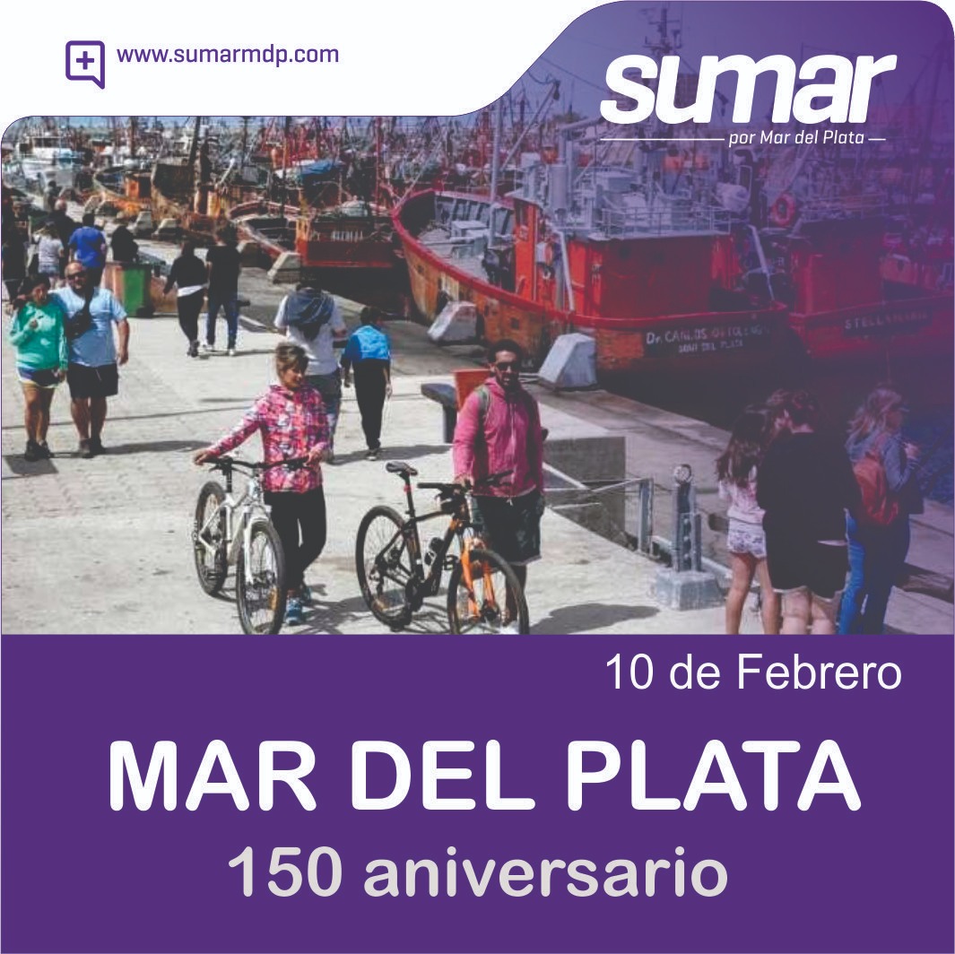 SBonifatti's tweet photo. ¡Felices 150 años, querida Mar del Plata! 🎉🌊

Mar del Plata no sería lo mismo sin sus vecinos, quienes a lo largo de generaciones han forjado una ciudad solidaria, luchadora y llena de vida. https://t.co/guJNznHjQs