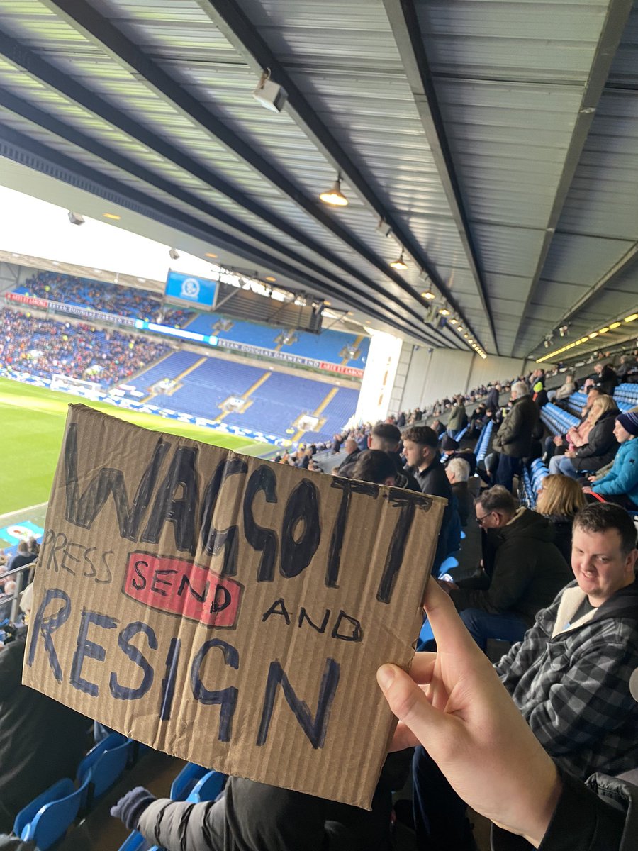 Warm welcome today for the hapless CEO at <a href="/Rovers/">Blackburn Rovers</a>