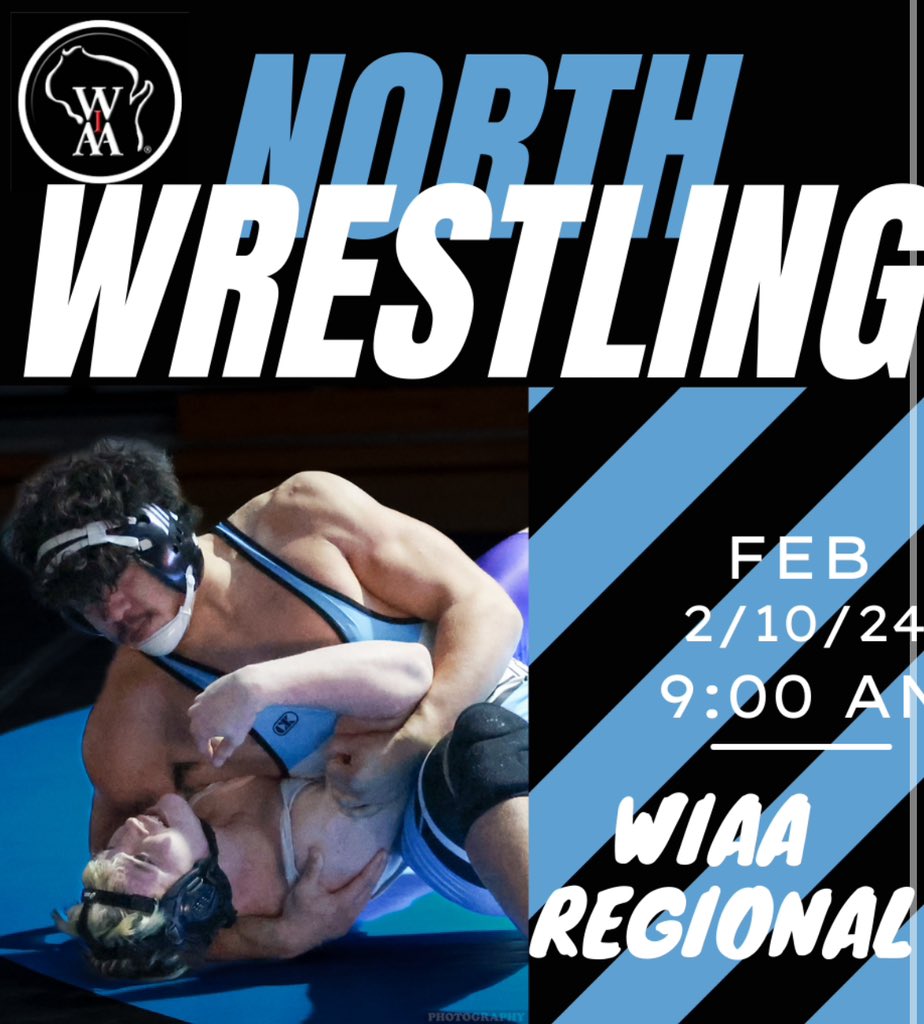WIAA Regional Tournament
📍Hudson High School
⏰ 9:30 AM Start Time 
📷 Photo credit to Brian Steele
Top four wrestlers at each respective weight class punch their ticket to sectionals! 🎟️ 
#GoDogs