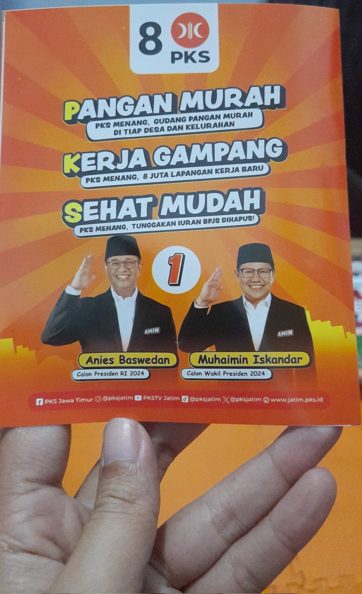 dewihennu's tweet photo. #WaktunyaPerubahan
#Seger8ener
#CoblosPKSAniesPresiden https://t.co/rIntymwUir