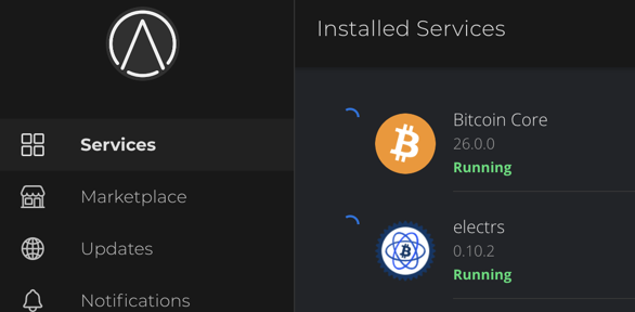 spiran_btc's tweet photo. Evaluating #startos running a #BitcoinNode
Just #hodl your #Bitcoin https://t.co/VTnRFzcrfP