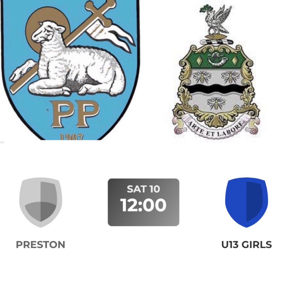 Good luck to our U13 girls today as they travel to our friends <a href="/PrestonCityGrls/">PrestonCityTeamGirls</a> . Parents look out for <a href="/KIPAX_dot_com/">KIPAX Photography</a> at today’s game and check out their website over the next coming days to purchase actions shots of your girls.