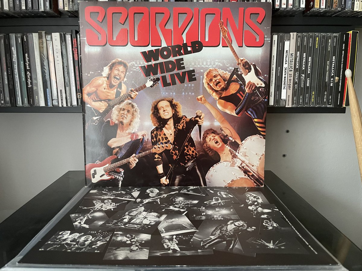 Morningspin @scorpions #WorldWideLive Orig from 1985 \m/ Back to the Roots