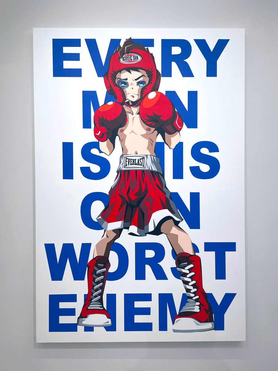 lonesame_cawboy's tweet photo. 松浦浩之さんの個展(at A/D GALLERY)。大きい立体がとても良かった🐇華奢な足に服と靴のボリュームがかわいい。質感も◎

菅原玄奨さんの個展(at EUKARYOTE)。
これまでの菅原さんの作品が時を経て変質したようにも見えてくる。立像、千体くらい並んだらナウな兵馬俑になりそうなどと思ってしまった。 https://t.co/mYKoYscYzy