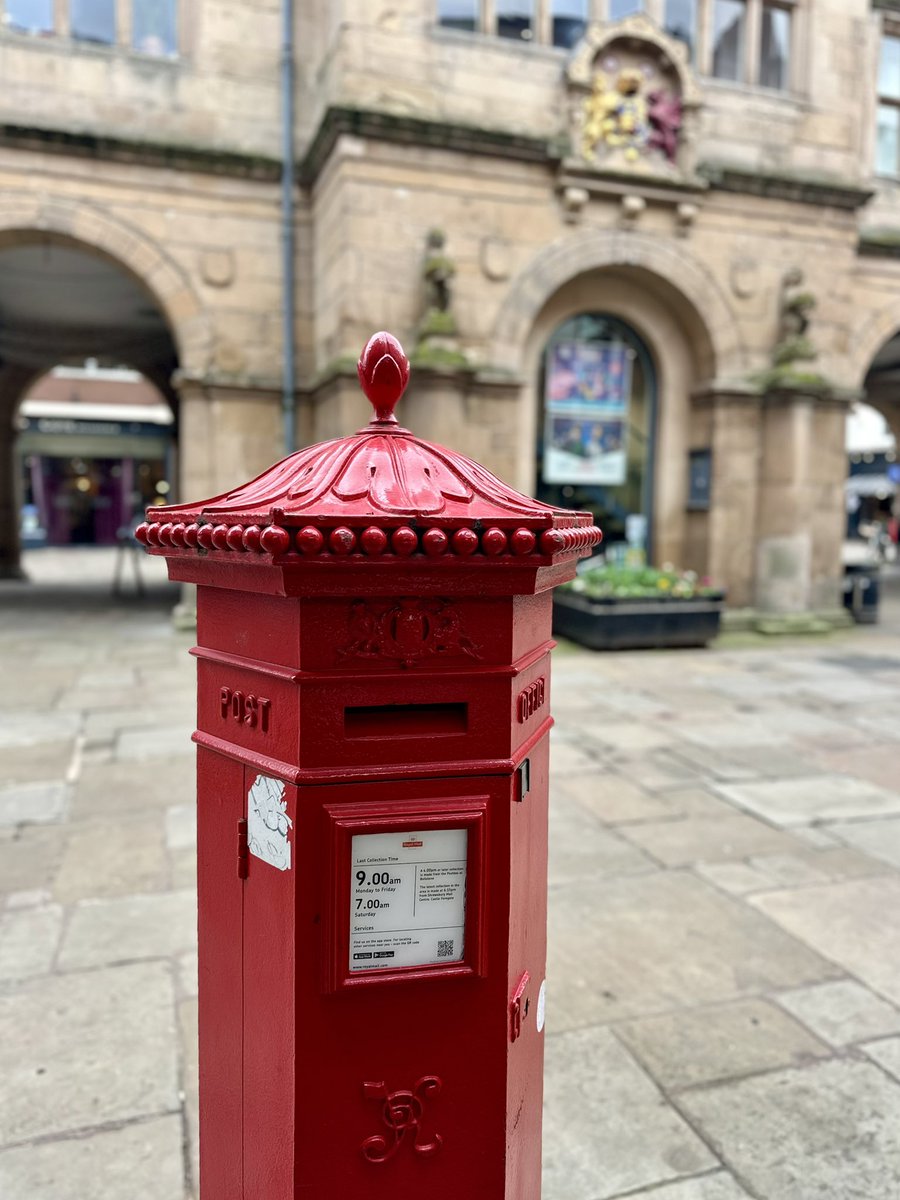 alan_shropshire's tweet photo. Victorian postbox in #Shrewsbury #PostboxSaturday https://t.co/Gy0P5nwUqY