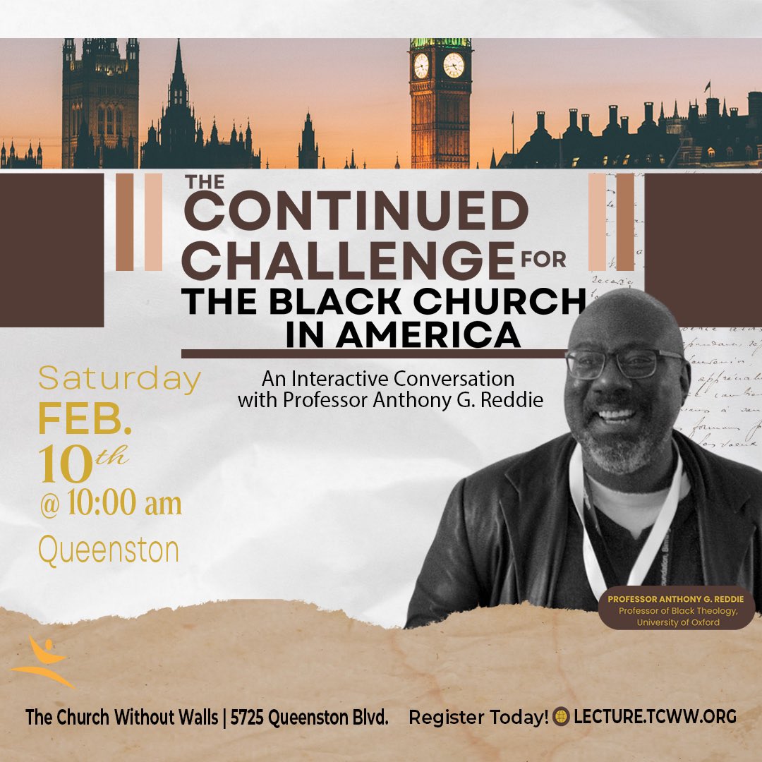 pasralphwest's tweet photo. 🌟NEW LOCATION🌟
Lecture with Dr. Anthony G. Freddie. Register at https://t.co/ngmDDT3Ajt
February 10 | 10:00am
The Church Without Walls
Ignite Student Life Center
5725 Queenston Blvd
Houston, TX 77084
#BHM #BlackChurch #Lecture #WeStudy #iAmTCWW https://t.co/WsqQMQzizE