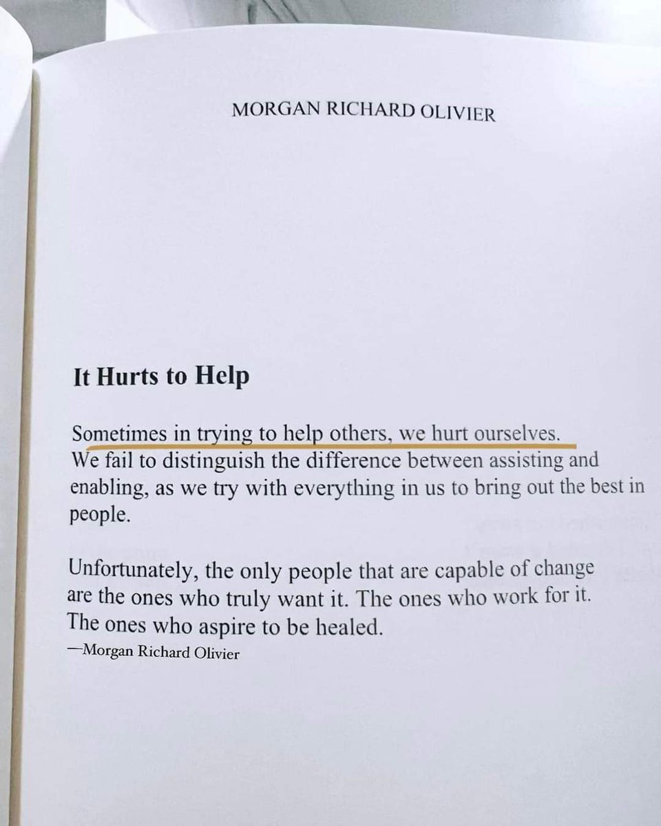 It Hurts to Help.....
Isn't it so???