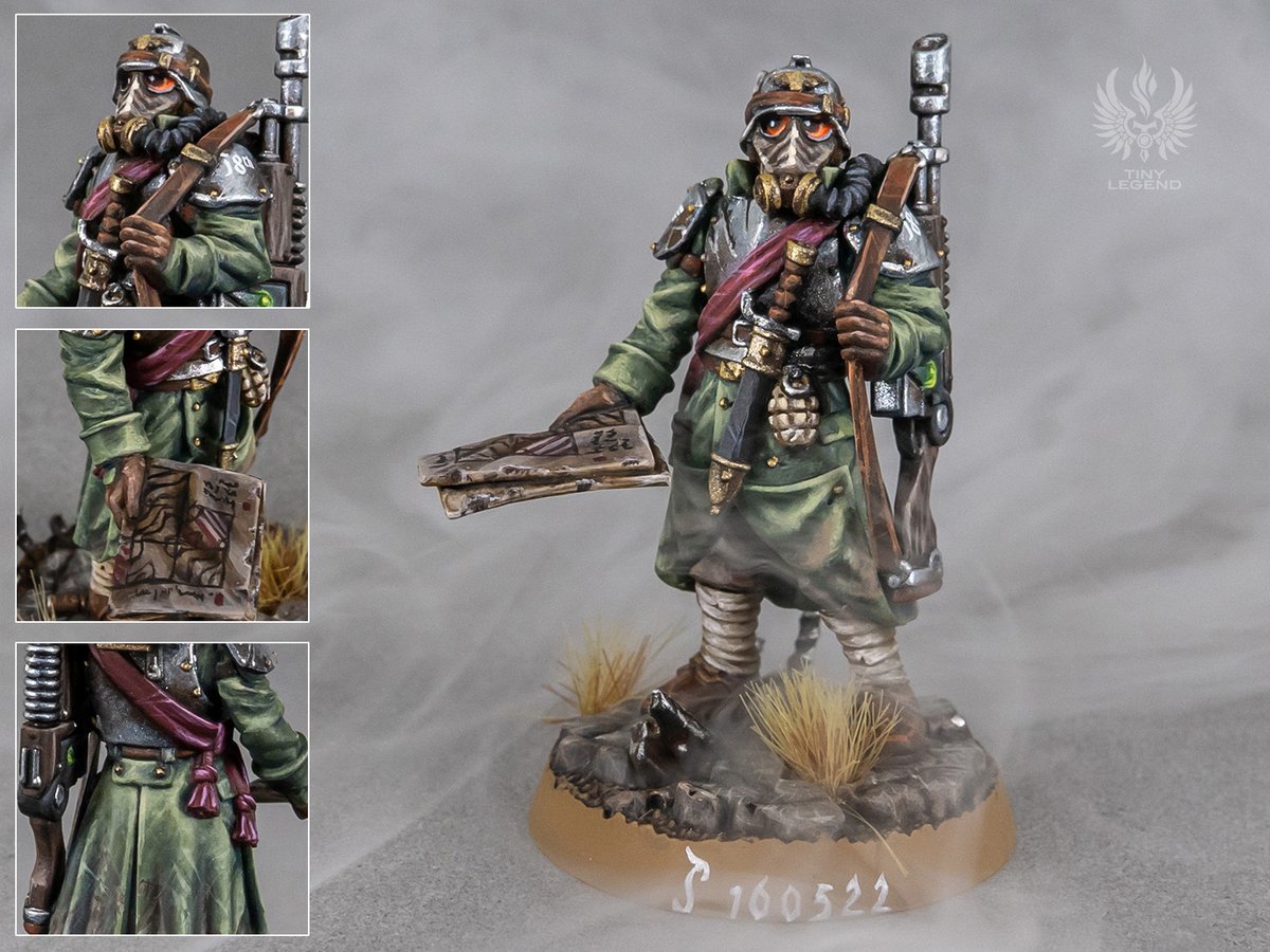 Seasoned veteran #warhammer #paintingwarhammer #deathkorpsofkrieg #DKoK #astramilitarium #warmongers #scalemodel #WarhammerCommunity