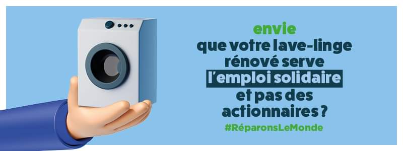 CyberFractal_'s tweet photo. Depuis le 5 février, j'ai quitté Point P, où je n'avais plus ma place, pour commencer un nouveau job, dans une boîte qui me correspond beaucoup mieux.

Lundi, j'ai commencé chez ENVIE.
Envie, c'est une structure associative qui reconditionne du gros électroménager, https://t.co/xNLtGSTKkN