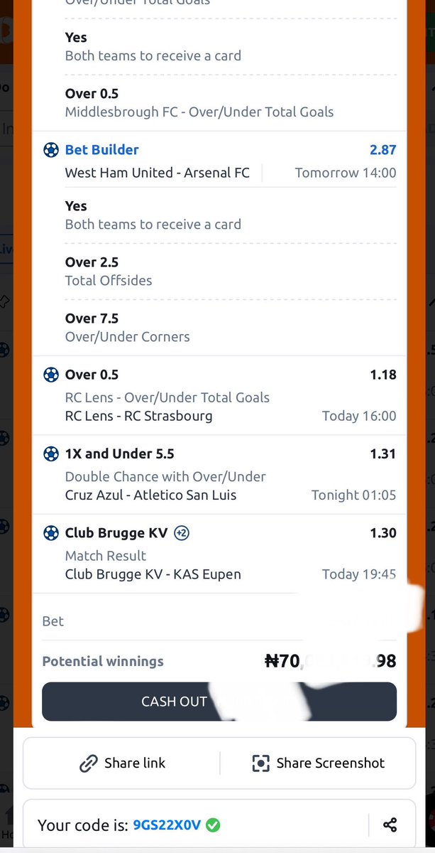 mrbayoa1's tweet photo. Took me days to prepare this game so I can’t give up on it just yet. made some changes after Marseille. 

BETANO
Booking Code: 9GS22X0V

👇🏿REGISTER here to get sure 200,000 naira on ur first deposit👇🏻

Register: https://t.co/bowcltmjSY 
USE MRBAYO as promo code. https://t.co/r4sm2iMQbf