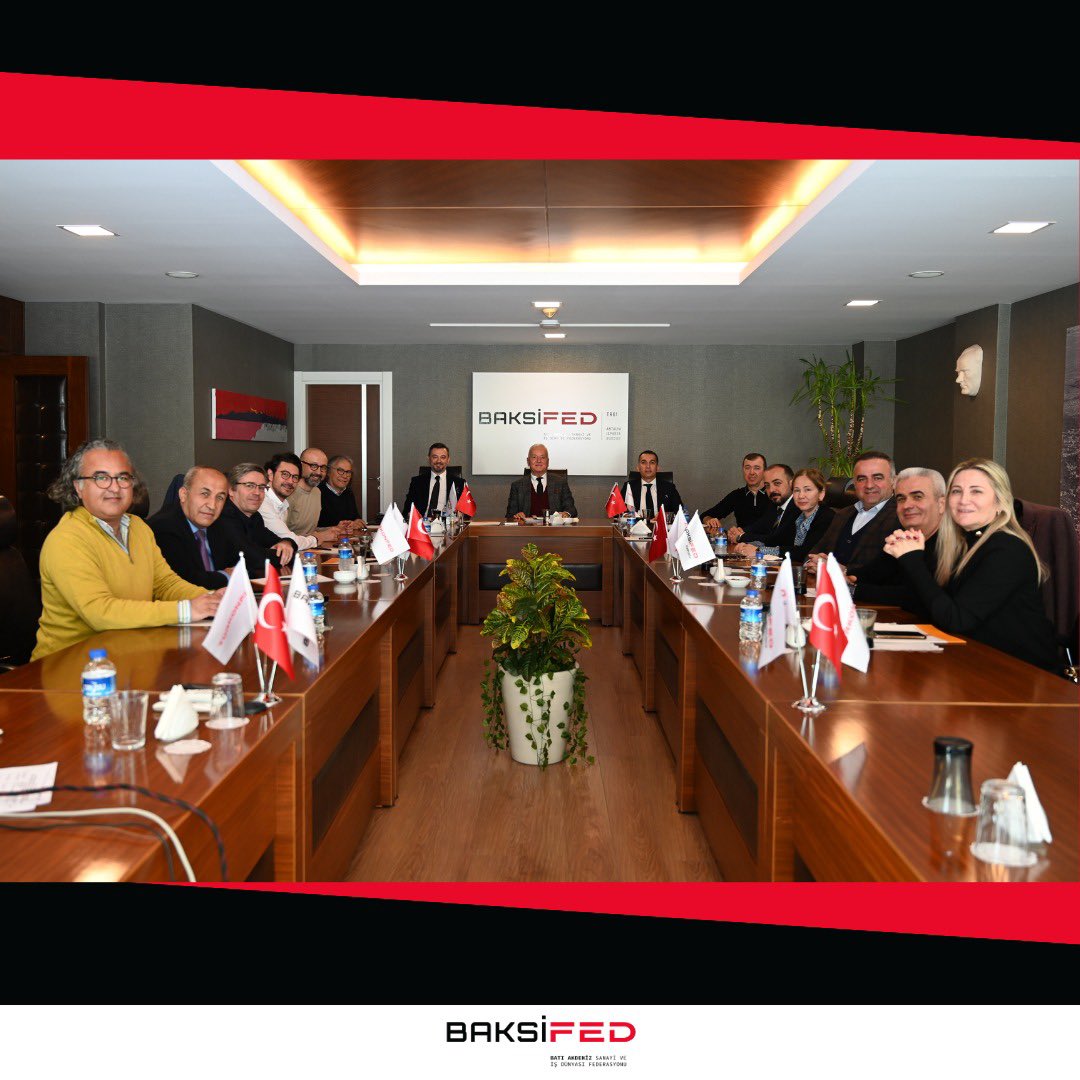 Baksifed's tweet photo. Batı Akdeniz Sanayi ve İş Dünyası Federasyonu (BAKSİFED), BAKSİFED Başkanı Abdullah ERDOĞAN ve Yönetim Kurulu Üyelerinin katılımı ile ANSİAD’ın ev sahipliğinde “Yönetim Kurulu Toplantısı” gerçekleştirdi. https://t.co/69rKAU9JVz