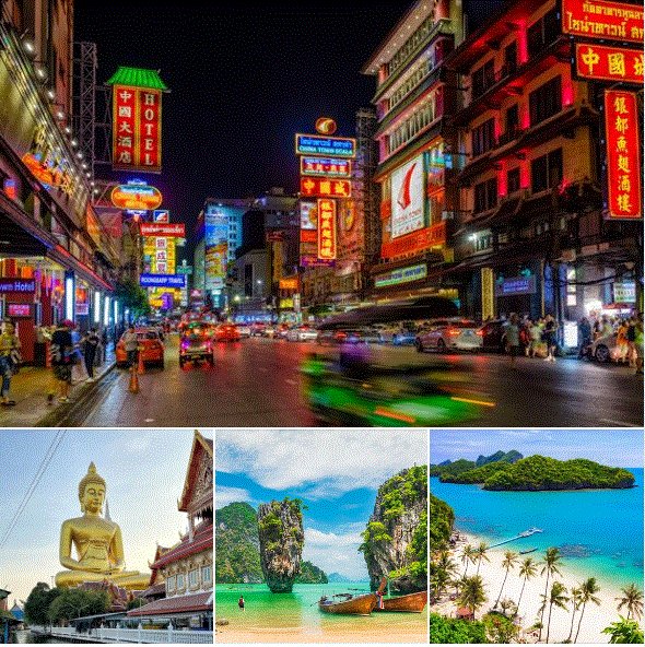 BANGKOK – KOH SAMUI – PHUKET
Departs 5th November 2024
3 Nights @ Ambassador Hotel Bangkok – B&amp;B
7 Nights @ White Sand Samui Resort – B&amp;B
5 Nights @ Zenseana Resort and Spa Phuket – B&amp;B
MAN - £1849pp
LHR - £1899pp
Deposit £100pp
Tel 0161-682-6600