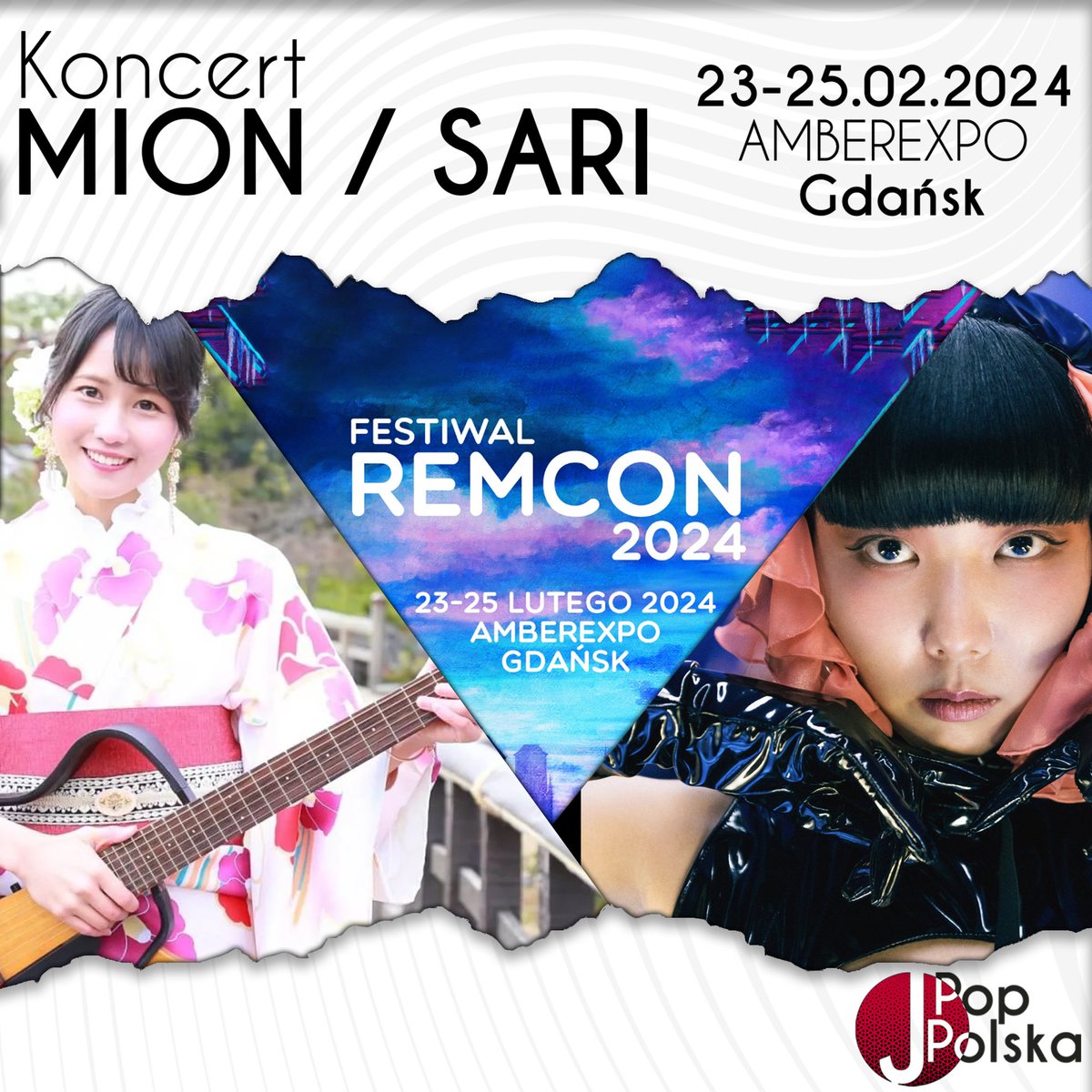 jpop_polska's tweet image. Serdecznie zapraszamy na koncert SARI oraz MION, który odbędzie się podczas konwentu Remcon! (1/12)

#remcon #sari #mion