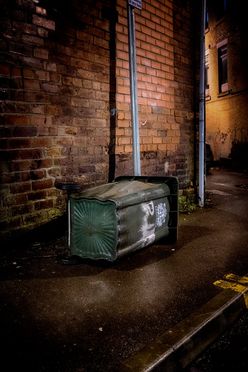 Yesterday evening - Rochdale back street.