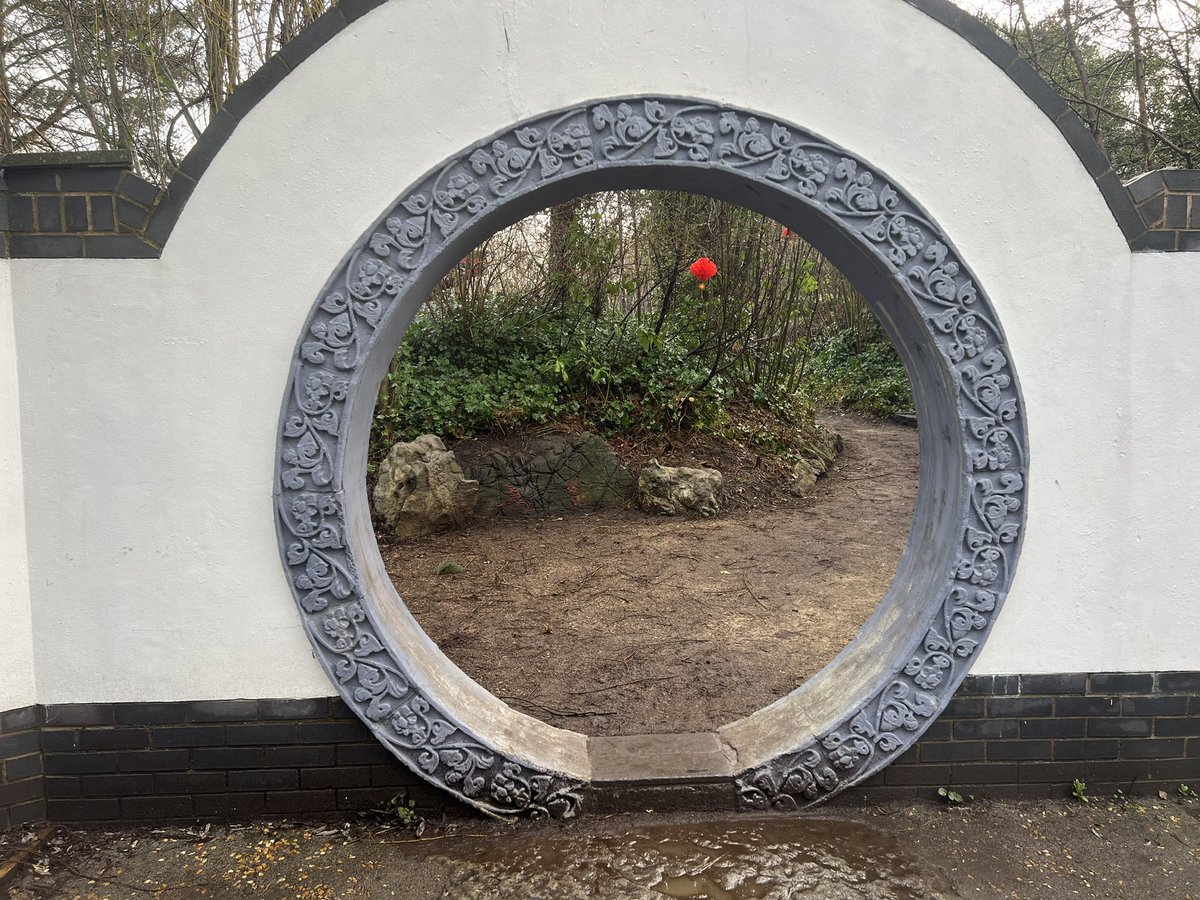 This Lunar New Year, why not come and take a walk through the Moon Door at #liverpoolfestivalgardens #LunarNewYear @CultureLPool @lpoolcouncil @TheGuideLpool @VisitLiverpool