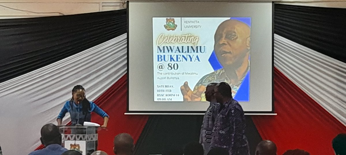 Zinduko's tweet photo. A wonderful gift from Poet Jerusha to Poet Austin Bukenya! 

A prayer that was truly profound and creatively crafted with the spirit of the occasion! 

#Bukenya80 https://t.co/8FHAcgWzsp