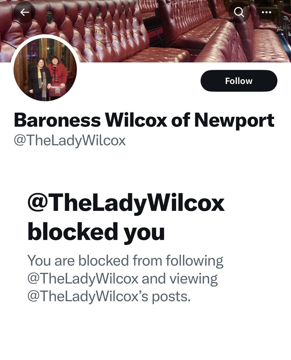 I asked Debbie Wilcox a question on here regarding @Addysg_Cymraeg ‘s manifesto and asking why she’d blocked Welsh Covid Bereaved @cymru_inquiry 

She blocked me. 🤷‍♀️
Are we not allowed to question politics in Wales anymore? Did I miss the memo? 🙈